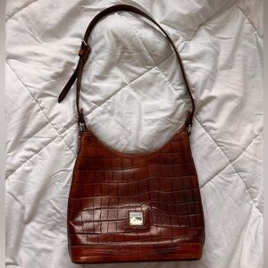 Dooney & Bourke Vintage Alligator Dooney Hobo Bag